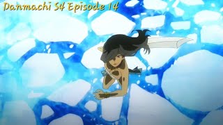 Hestia Familia Kill Amphisbaena  Hestia Familia vs Amphisbaena  Danmachi Season 4 Episode 14 [upl. by Feliza]