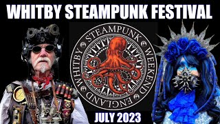 Steampunk July 2023 Festival in WHITBY [upl. by Fleur]