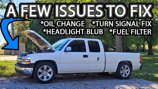 Fixing Several Issues on the 99 Silverado Bubble Eye aka 90s Truck [upl. by Kosaka]