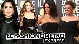 Fashionómetro  Los mejor y peor vestidos de los Globos de Oro [upl. by Atinod]