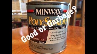 Minwax Polyshades Review [upl. by Inilahs138]