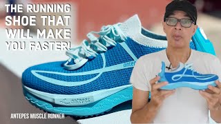 You need these ANTEPES MUSCLE RUNNER Carbon plate speed training shoe [upl. by Pru]