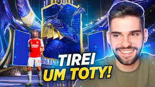 MEU DEUS TIREI MEU PRIMEIRO TOTY NO PACK OPENING ULTIMATE TEAM EAFC 24 [upl. by Ahon]