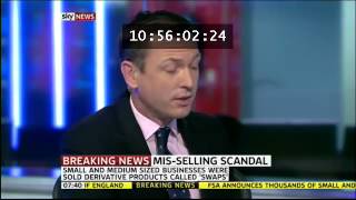 SWAPS MISSELLING SCANDAL Sky News Sunrise  29 June 2012 [upl. by Negrom]