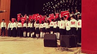 GAZİ DİYOR ÇANAKKALE GEÇİLMEZ  Müzik Öğrt  Sezer TOSUN [upl. by Erlinna]