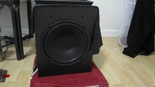 Velodyne VX11 Subwoofer bass test VX11 VX 11 [upl. by Euqinotna]