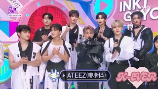 231210 ATEEZ Comeback Interview  SBS INKIGAYO 1080P [upl. by Acimehs]