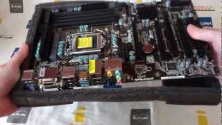 ASRock H77 Pro4MVP unpacking [upl. by Edak]