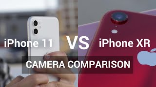 iPhone 11 vs iPhone XR  Camera Comparison [upl. by Adolfo]