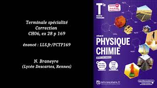 CH06 correction ex28p169 LLS term spé [upl. by Nosrej]