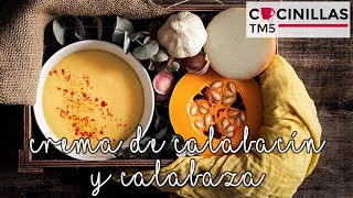 Crema de Calabacín y Calabaza 🥒🎃  Recetas Thermomix [upl. by Trahurn]