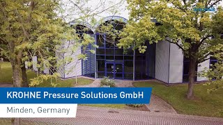 Unternehmenstour KROHNE Pressure Solutions Deutschland  KROHNE [upl. by Cristine]