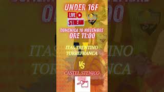 Presentazione under 16 trentino volley 10 novembre 2024 TRENTINO VOLLEY Vs CASTEL STENICO [upl. by Nahtnoj]