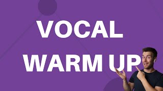 Vocal Warm Up Exercise 1  Lip Roll [upl. by Ellennod]