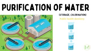 Purification of water  Storage Chlorination  On a large scale  Medinare [upl. by Kendry807]