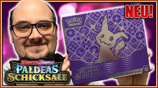 So viele Fullarts  Paldeas Schicksale Top Trainer Box Opening [upl. by Latoya]