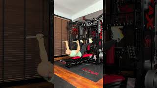 The Best Back Exercise on TYTAX Machine  Strengthen Your Back homegymmotivation homegymtraining [upl. by Tnomyar]