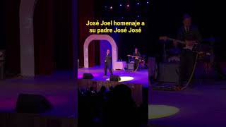 Con un espectáculo musical JOSÉ JOEL homenajeó a su padre JOSÉ JOSÉ a tres años de su muerte [upl. by Fenny]