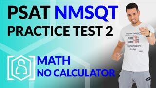 PSAT Math OFFICIAL PSATNMSQT Practice Test 2 No Calculator In Real Time [upl. by Anale111]