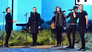 One Direction  Night Changes Live on American Music Awards 4K [upl. by Palua]