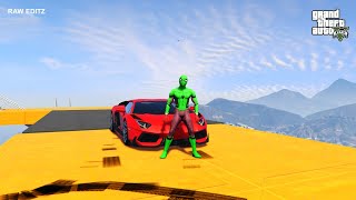 LIVE SpiderMan Goes Wild in GTA V Epic Adventures [upl. by Itch]