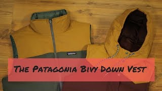 The Patagonia Bivy Down Vest in Nowhere Close to 90 Seconds [upl. by Jezabelle]