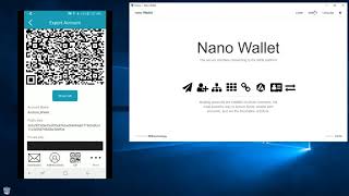 NEM Mobile Wallet Creation and Export to Desktop [upl. by Traver]