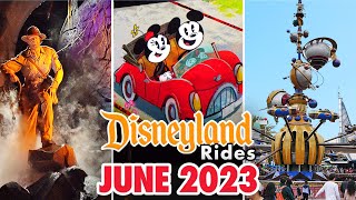 Disneyland Rides  June 2023 POVs 4K [upl. by Mellisent104]