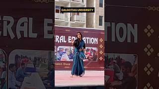 Galgotias University fest video collegelife shorts dance basitraja07 [upl. by Eile]