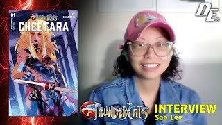 Interview with Soo Lee  ThunderCats Cheetara Dynamite [upl. by Aiouqahs]