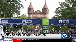 Hartford gears up for marathon [upl. by Nnaharas958]