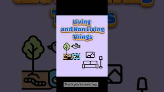 Living and nonliving things  living and nonliving explanation  General scienceshorts [upl. by Prem929]