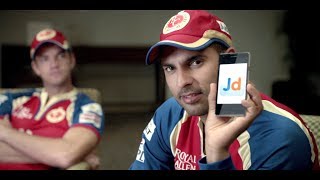 What an App  Justdial TVC with RCB [upl. by Ilarin]