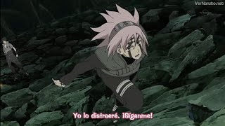 Sakura activa el byakugou no jutsu contra madara sub español [upl. by Standing]