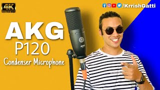 AKG P120 Condenser Microphone Unboxing amp Review  Krrish Gatti [upl. by Forward]