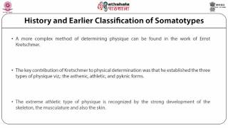 Sheldon and Parnell Classification of Somatotype ANT [upl. by Antonina67]