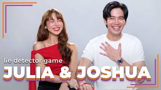 Julia Barretto and Joshua Garcia Play a Lie Detector Game  Filipino  Rec•Create [upl. by Bergerac]