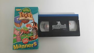 Full VHS The Book of Pooh Fun with Manners [upl. by Nagard]