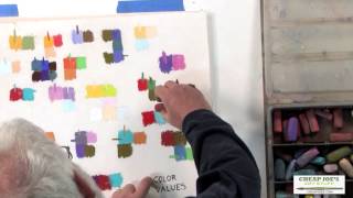 Pastel Techniques with Paul deMarrais  Understanding Color Value When Using Pastels [upl. by Bloch]