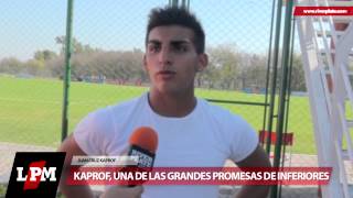 Juan Kaprof quotEspero afianzarme en Reserva y que me vea Ramónquot [upl. by Nayek317]