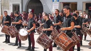 Tamburi medievali di Brisighella  video 2  Ferie medievali Pavone Canavese 2014 [upl. by Yrrep77]