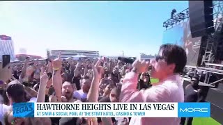 Hawthorne Heights live in Las Vegas [upl. by Aisa]