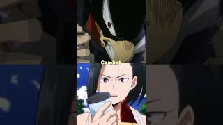 Tokoyami Vs Momo Yaoyorozu Vs Battle [upl. by Alrahs]