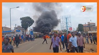 “Barchok must go” Bomet residents protest lack of water in the town [upl. by Deegan291]