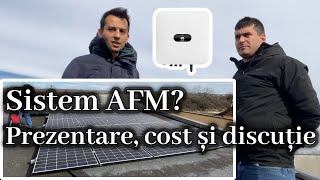 Cat a costat sistemul fotovoltaic instalat prin AFM Casa Verde  prezentare etape si discutie [upl. by Aicercul]