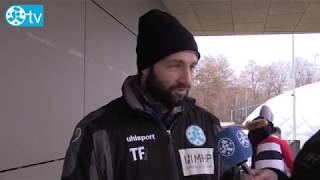 Interview mit Cheftrainer Tobias FlitschTorszenen Testspiel Calcio LE [upl. by Ahterahs]