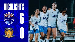 Highlights  Lion City Sailors vs Hougang United  Deloitte Womens Premier League 2022 [upl. by Denman]