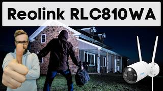 RLC810WA WiFi 6 camera from Reolink [upl. by Annoya]