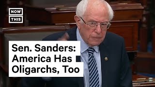 Bernie Sanders Calls Out Oligarchies in the US [upl. by Bethesde845]