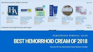 Best Hemorrhoid Cream of 2020  Discover the Top Hemorrhoid Cream Reviews amp Guides [upl. by Tabbie508]